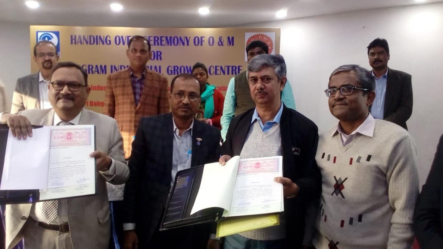 Handing over of O&M change by WBIIDC to JDIOWA